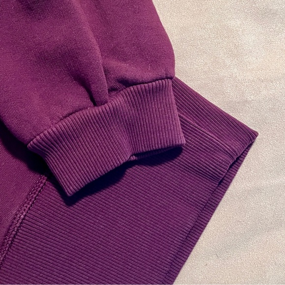 Women’s Caslon casual sweatshirt-style dress in crimson red, size medium - Picture 4 of 9